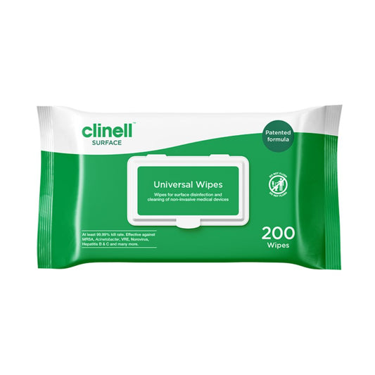 Clinell Universal Desinfiointipyyhkeet 200 Pyyhkeet