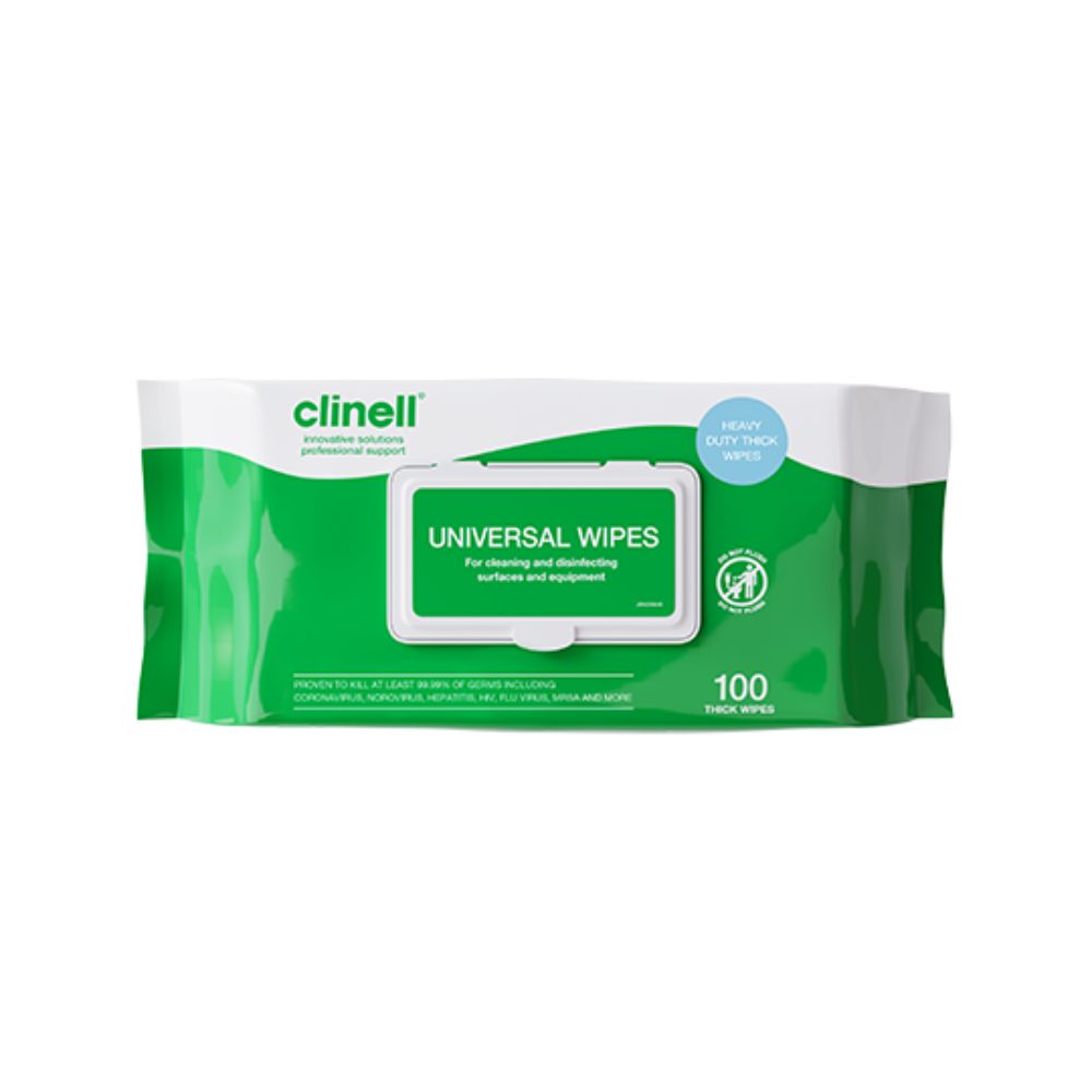 Clinell Universal Wipes Heavy Duty 100 -pyyhkeet