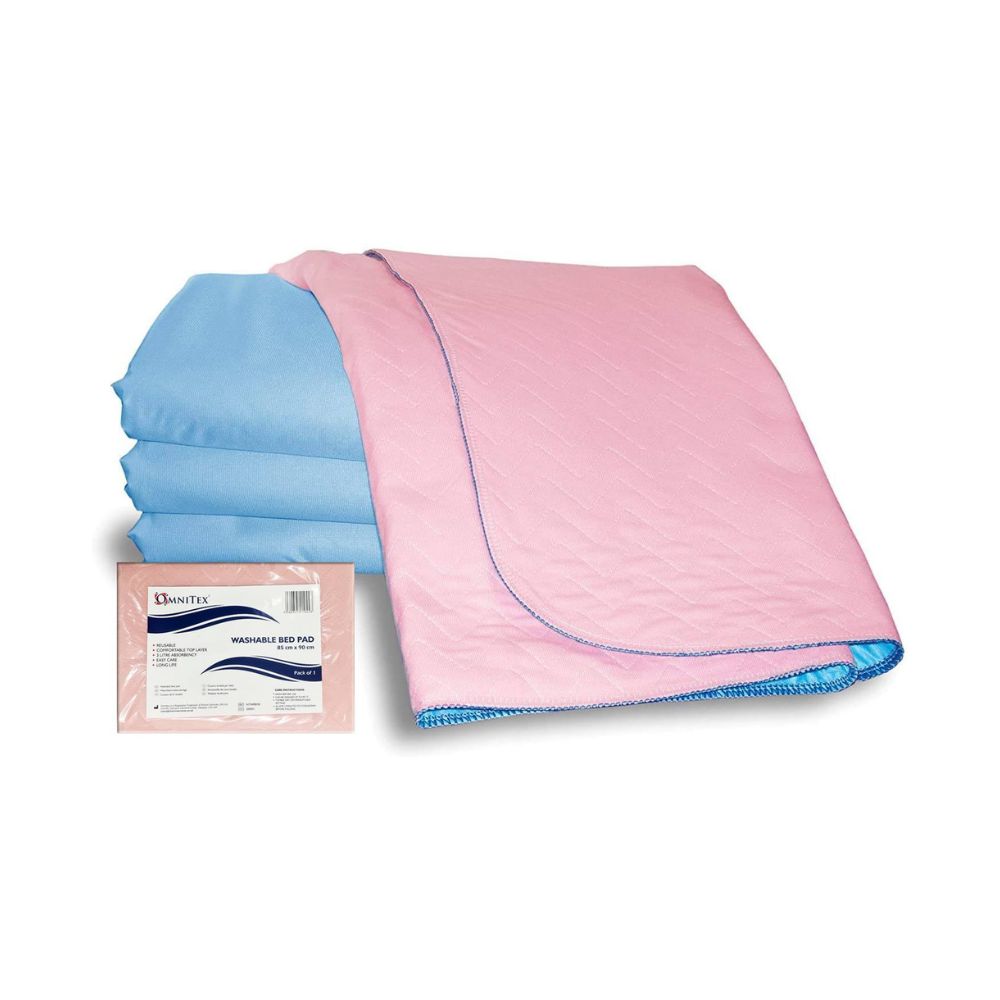Omnitex 85cm x 90cm Pestävä uudelleenkäytettävä 3 litran sänkypehmuste ilman tukkeja