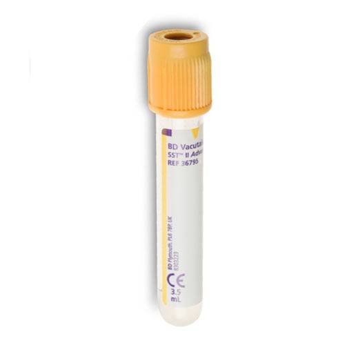 BD Vacutainer SST II Advance Gold 3,5 ml putket