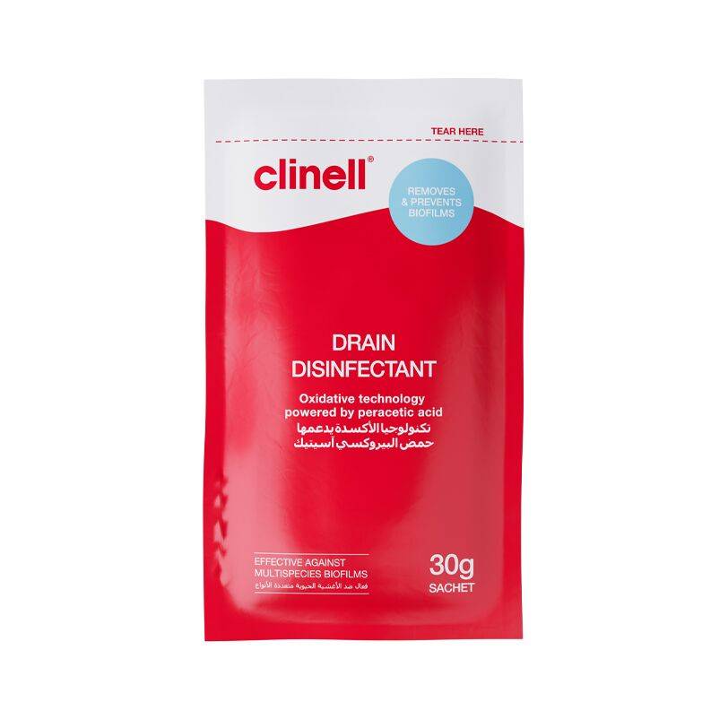 Clinell Drain Disinfectant Box of 24 - UKMEDI - UK MEDICAL SUPPLIES