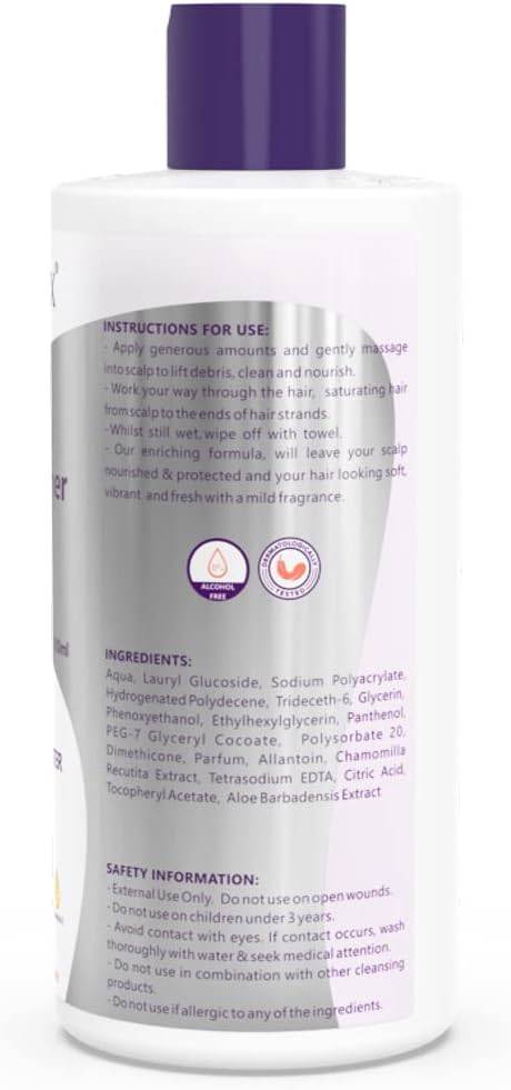 Omnitex 500ml Huuhtelematon Shampoo ja Hoitoaine