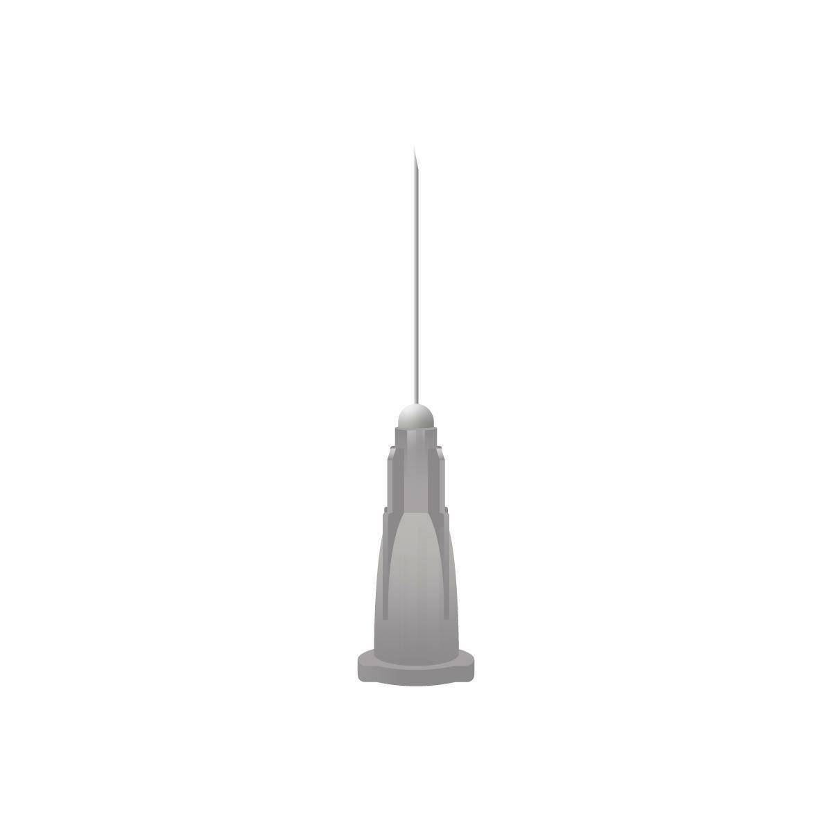 27 g harmaat 0,75 tuuman BD Microlance -neulat (19 mm x 0,4 mm)