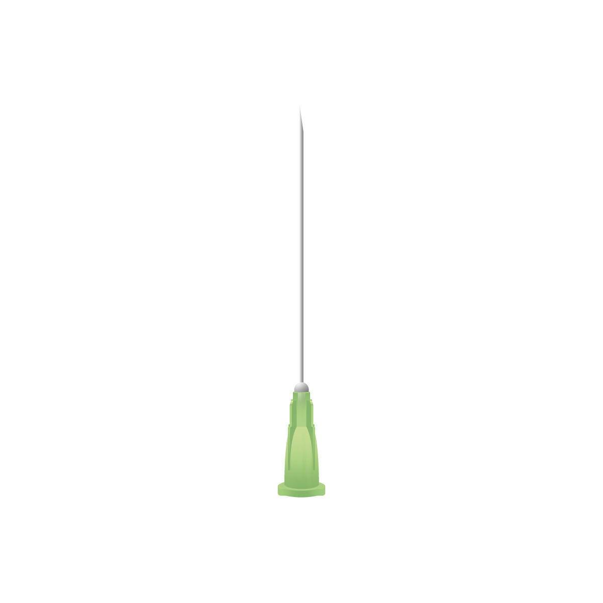 21 g vihreitä 2 tuuman BD Microlance -neuloja (50 mm x 0,8 mm)