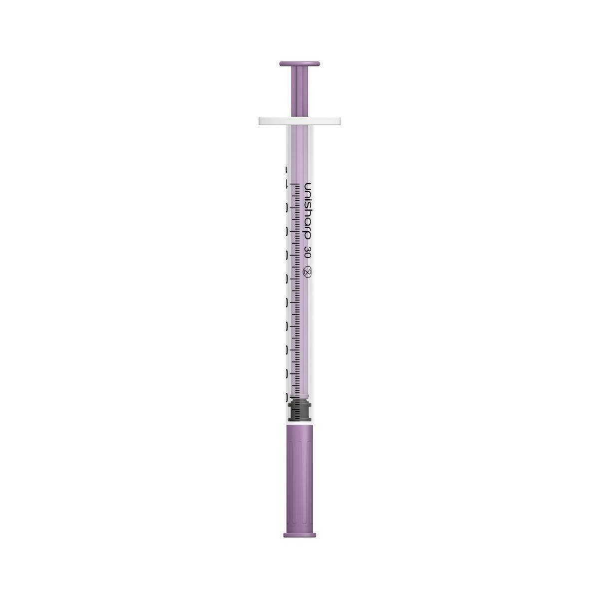 1 ml 0,5 tuuman 30 g Purple Unisharp -ruisku ja neula u100
