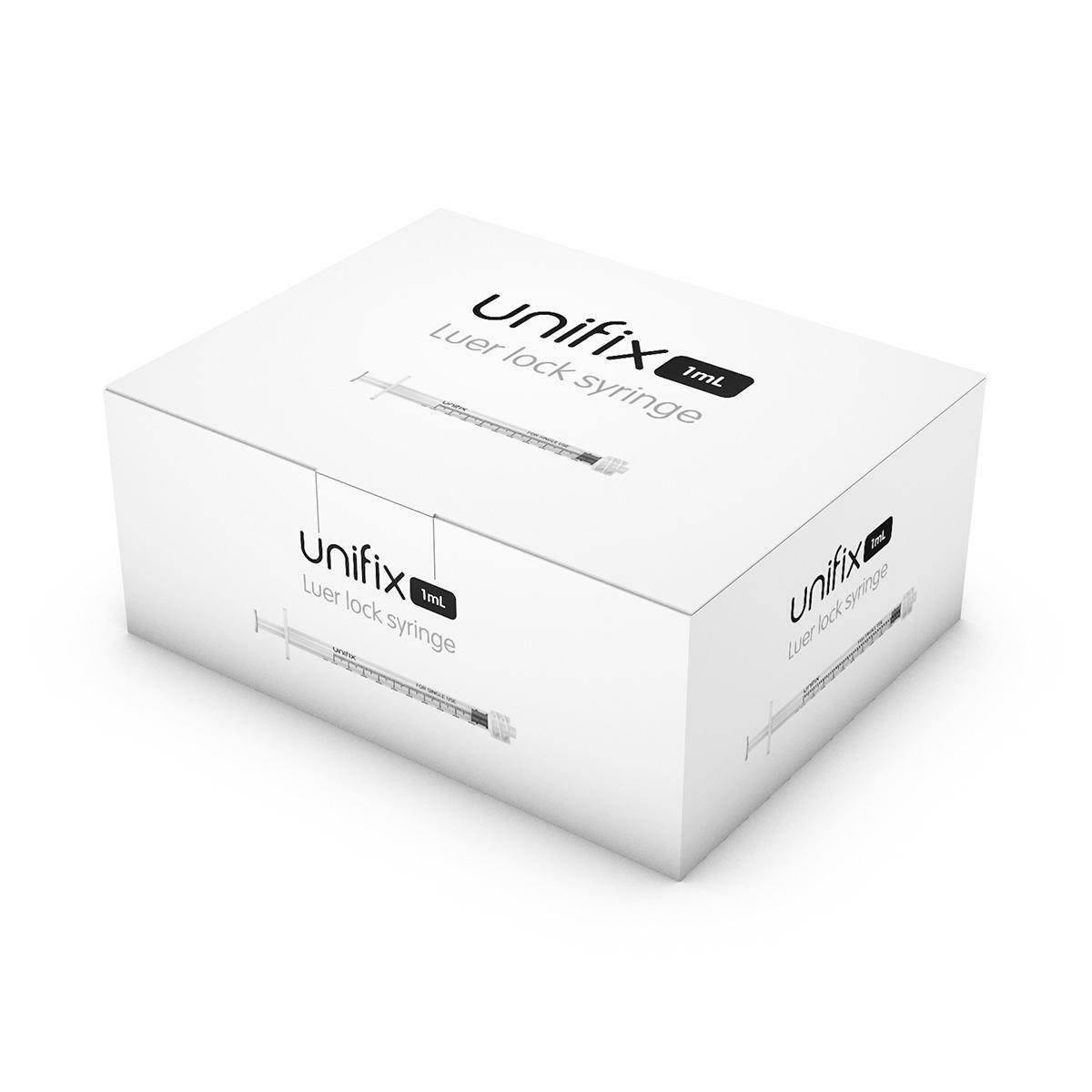 1 ml Unifix Luer Lock -ruisku