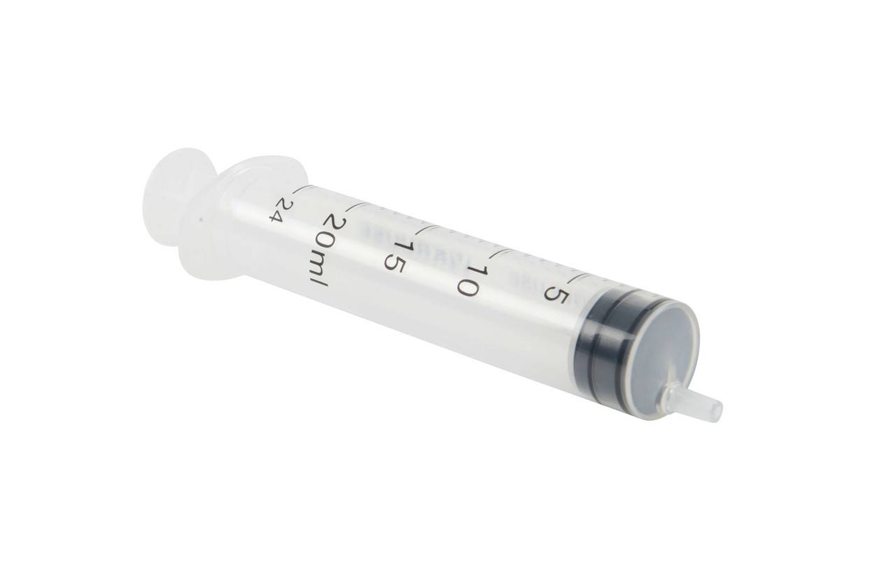 20/24 ml kertakäyttöinen Luer Slip -ruisku