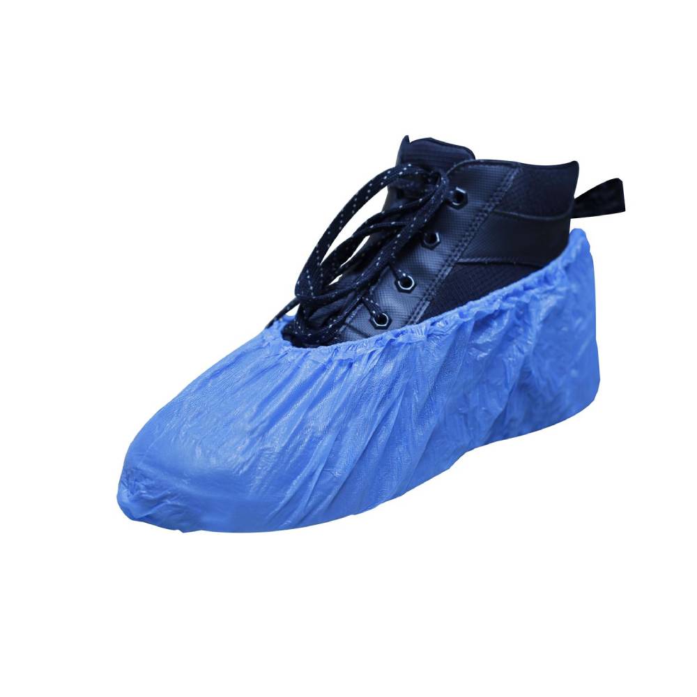 Blue Overshoes CPE koko 5-11 100 kappaleen pakkaus