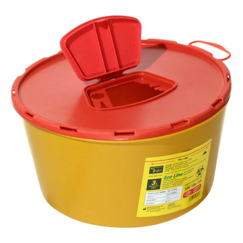 3 litran Eco Line Sharps Bin