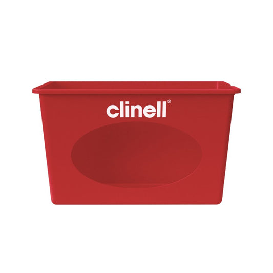 Clinell seinään kiinnitettävä Sporicidal Wipes -annostelija