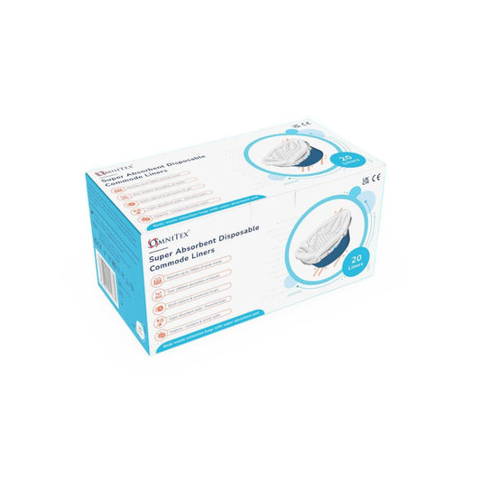 Omnitex 2500 ml kertakäyttöinen lipasto/vuoteen vuorausten laatikko, 20