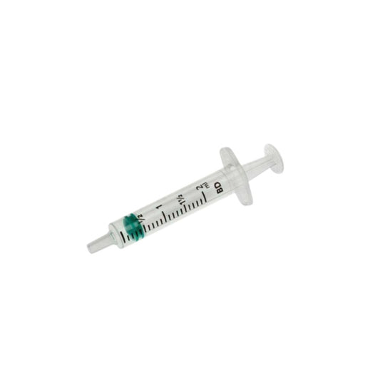 2 ml BD Emerald Luer -liukuruiskut
