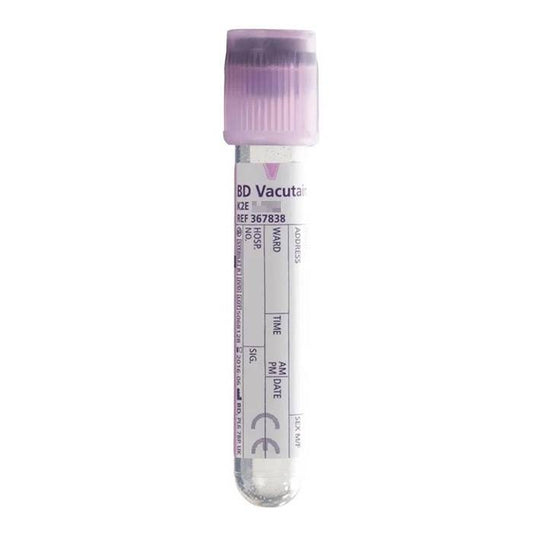 BD Vacutainer 3 ml EDTA Purple Blood Keräysputket