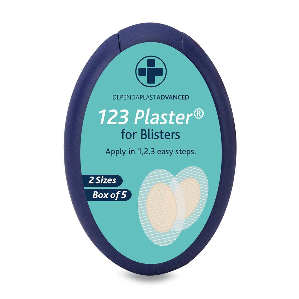 Dependaplast Advanced 1,2,3 Blister Plasters Box of 5