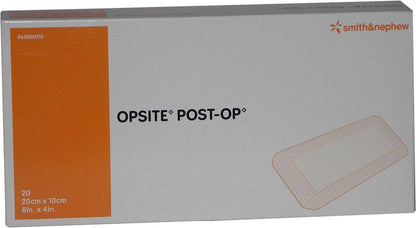 20 cm x 10 cm Opsite Post Op -vesitiivis sidos