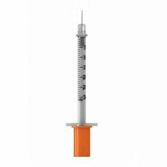 0,3 ml 30 g 8 mm BD Microfine ruisku ja neula u100
