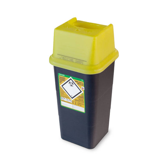 Frontier 7 litran Sharpsafe Yellow Sharps Bin