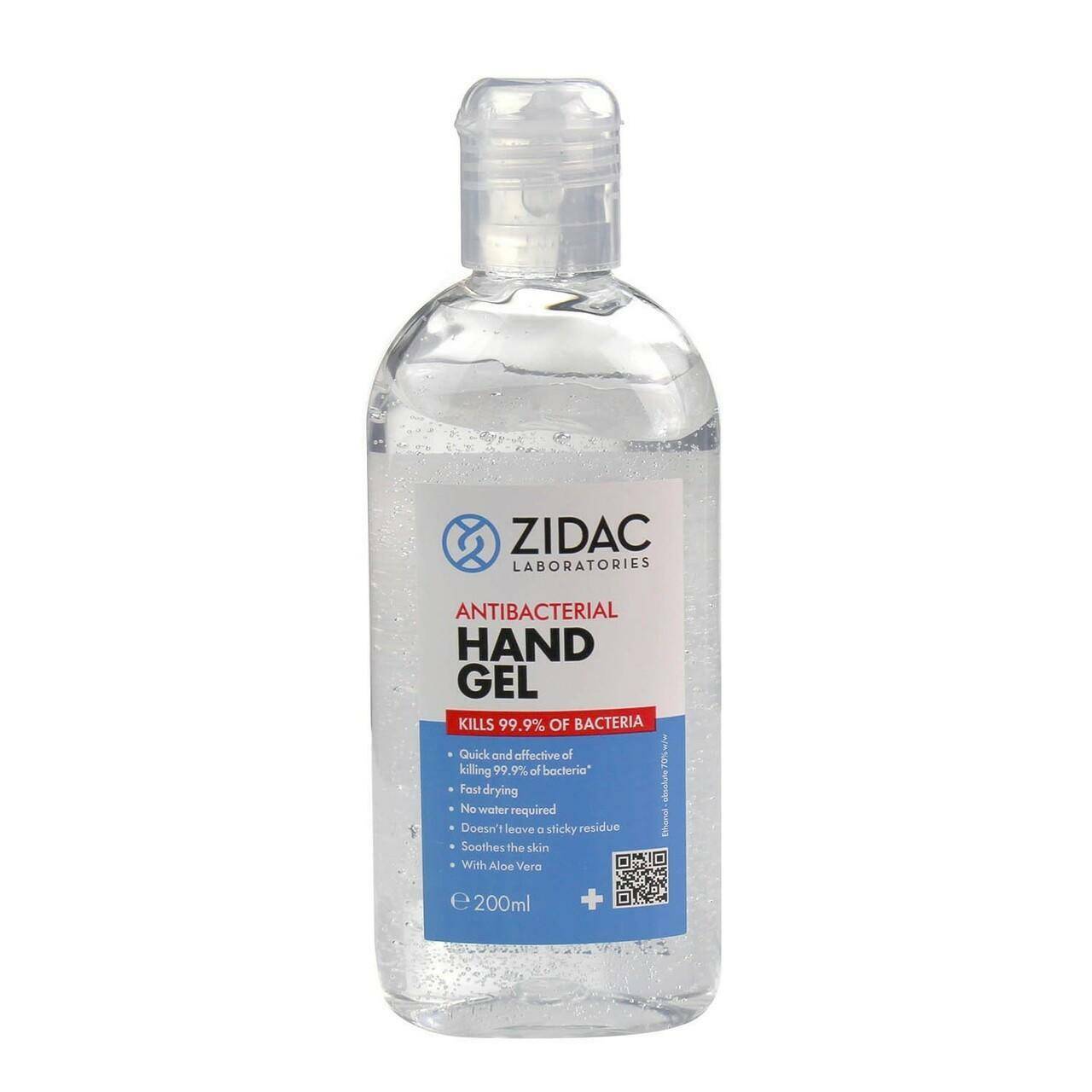 Zidac 70% Alcohol -käsigeeli - 50 ml