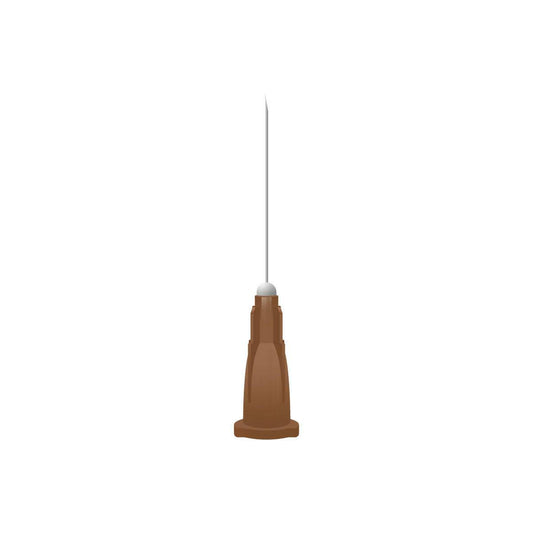 26g Brown 1 inch Unisharp Needles (25mm x 0.45mm) - UKMEDI