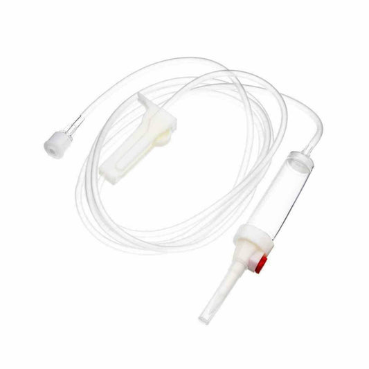 BD Infusion Set for Gravity Infusion with Luer Lock Connector and Check Valve 03508384208H UKMEDI.CO.UK