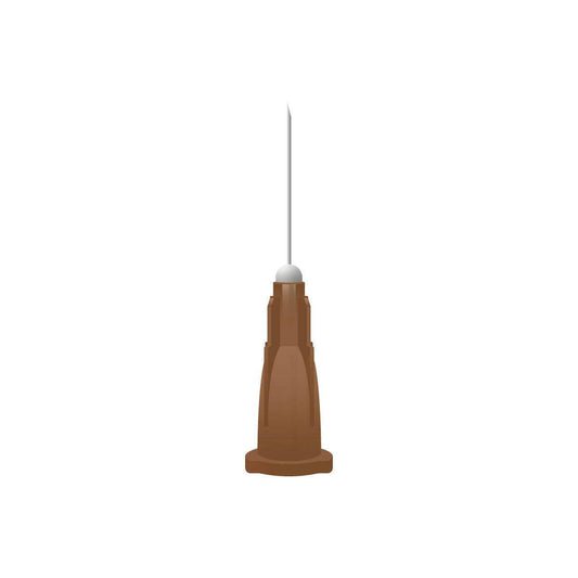 26 g ruskeat 5/8 tuuman BD Microlance -neulat (16 mm x 0,45 mm)