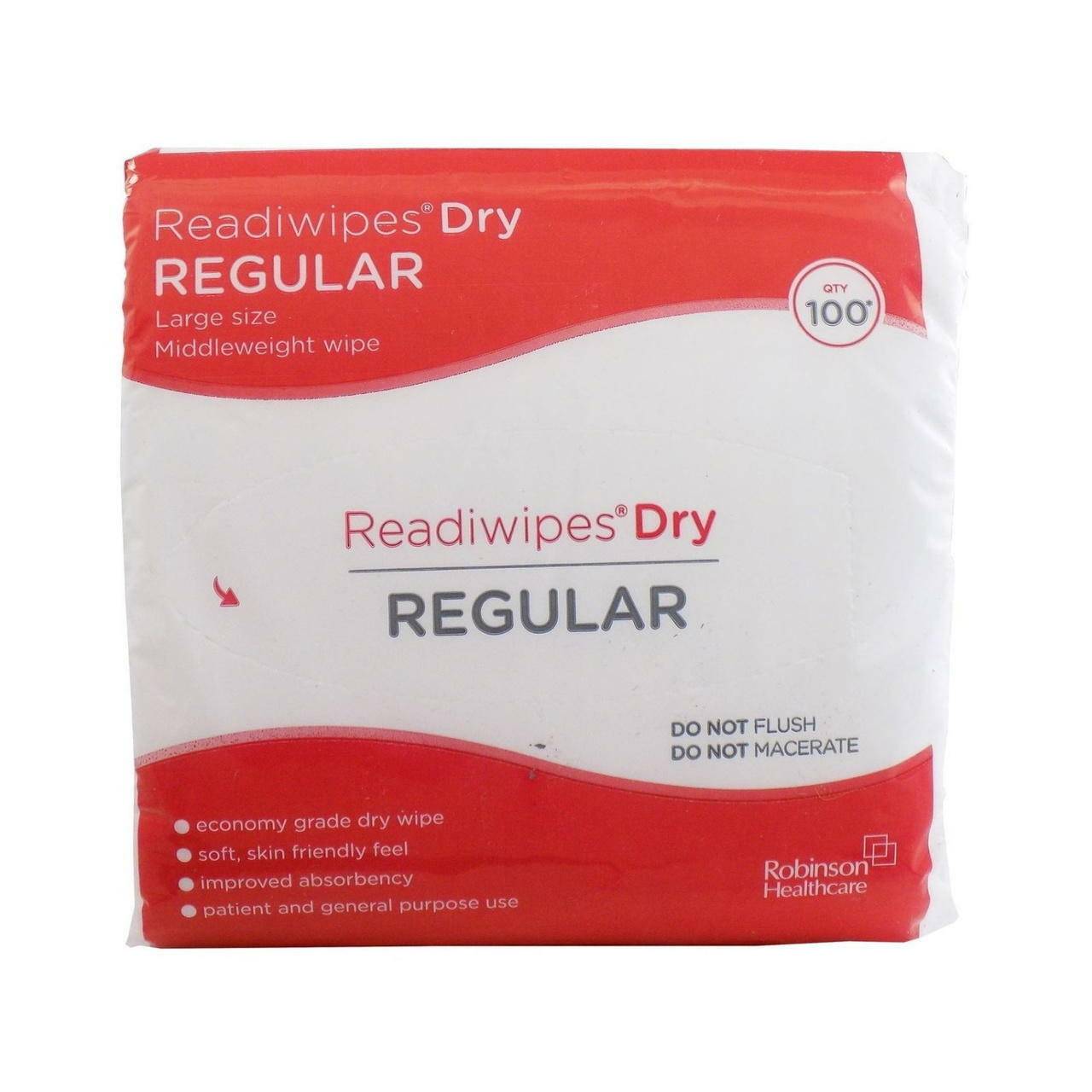 Readiwipes Dry Regular Large 100s