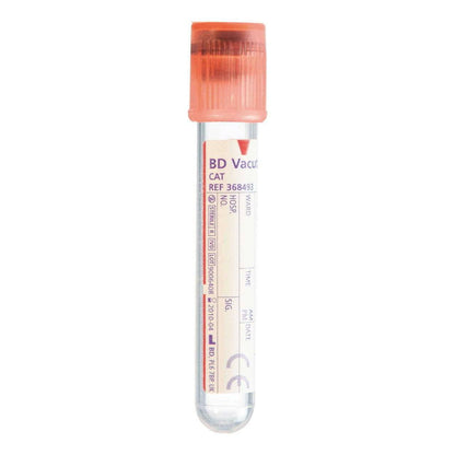 BD Vacutainer Tube Serum 6 ml punaiset verenkeräysputket