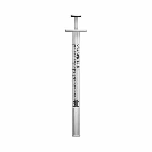 1 ml 0,5 tuuman 29 g Unisharp ruisku ja neula u100