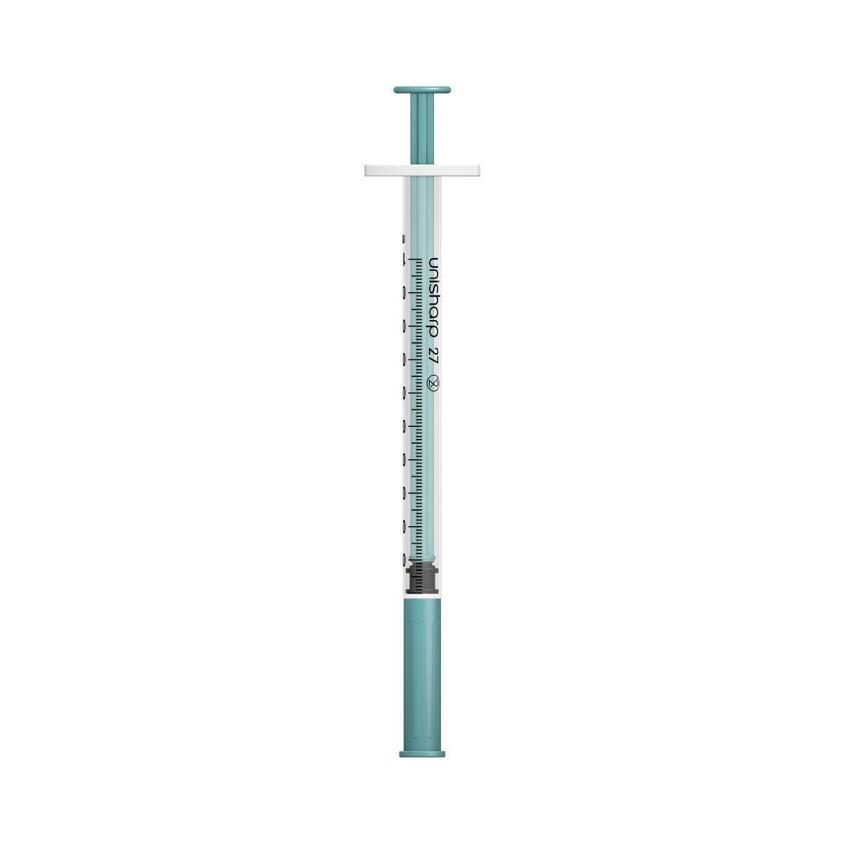 1 ml 0,5 tuuman 27 g Teal Green Unisharp ruisku ja neula u100