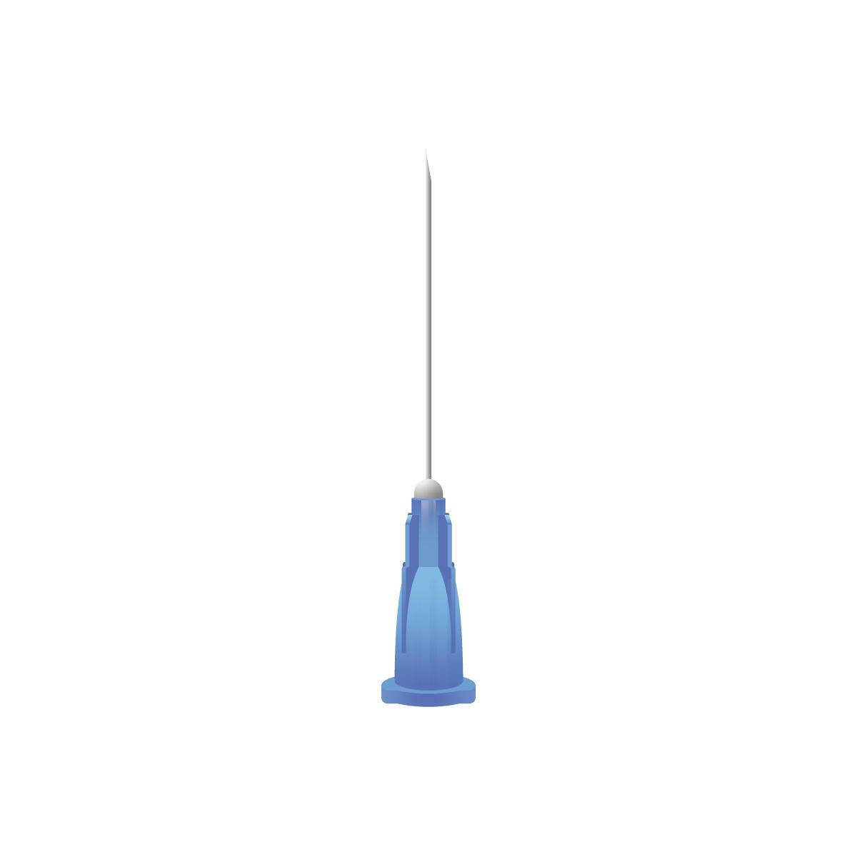 23 g siniset 1,25 tuuman BD Microlance -neulat