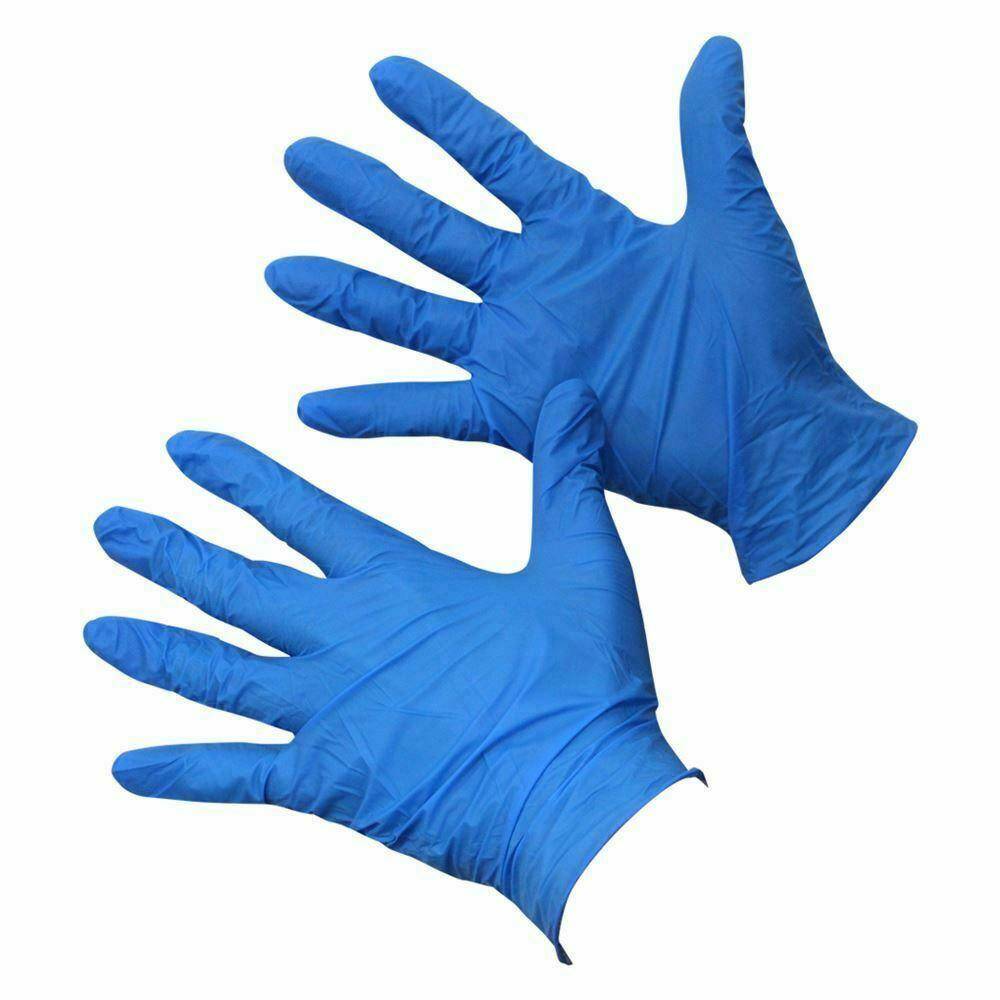 Gloveman Blue Nitrile Powder Free Gloves Box 100 UKMEDI UK Medical Supplies