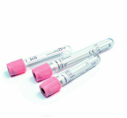 BD Vacutainer 6 ml K2E EDTA vaaleanpunaiset verenkeräysputket