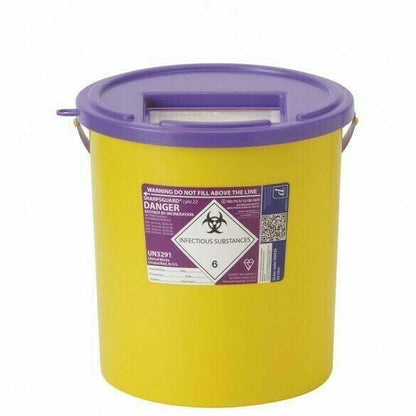 22 litran Sharpsguard Purple Cyto Sharps Bin