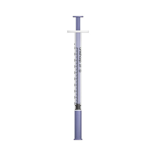 1 ml 0,5 tuuman 27 g Violet Unisharp -ruisku ja neula u100
