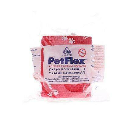 Petflex Bandage Punainen 7,5 cm