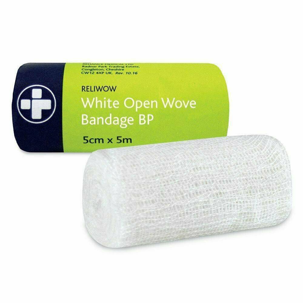 WOW siteet 5cm x 5m White Open Wove