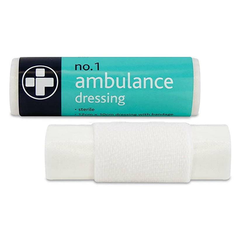 Steriili 12cm x 10cm No.1 Ambulance Dressing Reliance Medical