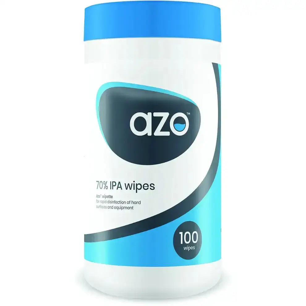 Azo 70 % IPA-pyyhkeet 100 pyyhkeen putki