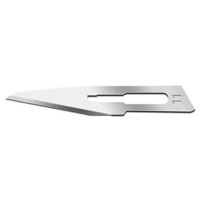 100 x koko 11 BBraun Carbon Steel steriilit skalpellin terät
