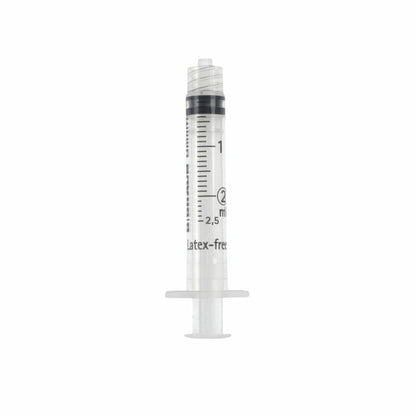 2/2,5 ml BBraun Omnifix Luer Lock -ruiskuja