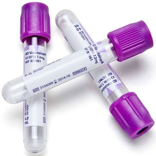 BD Vacutainer 4 ml EDTA K2E laventeliverenkeräysputket