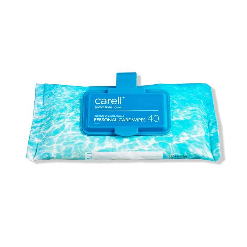 Carell Personal Care -pyyhkeet Clip Pack 40