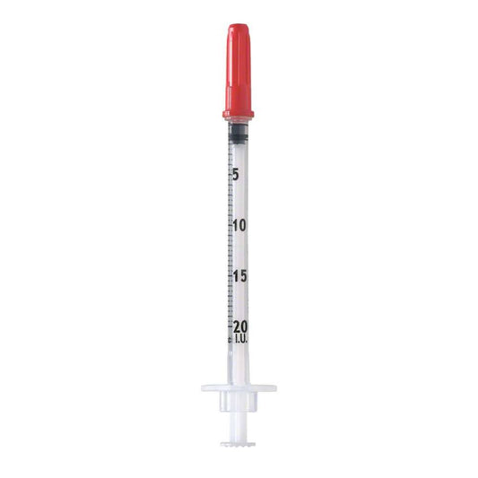 0,5 ml 29 g x 0,5 tuuman U40 ruisku kiinteällä neulalla