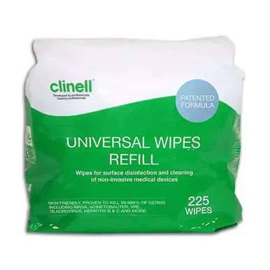 Clinell Universal Wipes Tub 225 täyttöä