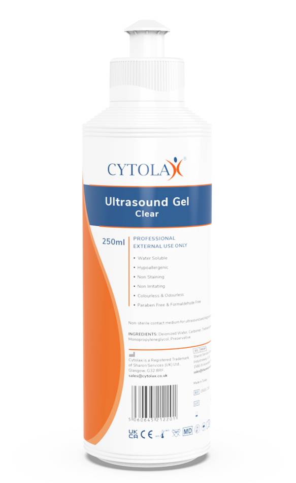 Cytolax Ultraäänigeeli 250 ml pullo