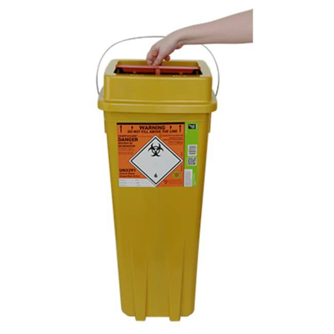 40 litran Sharpsguard Eco Orange Theatre+ Sharps Bin