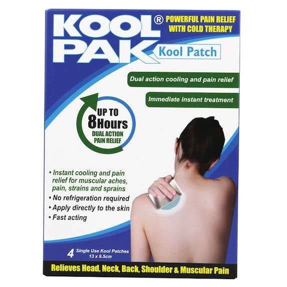 KoolPak Cooling Patch 4 -pakkaus