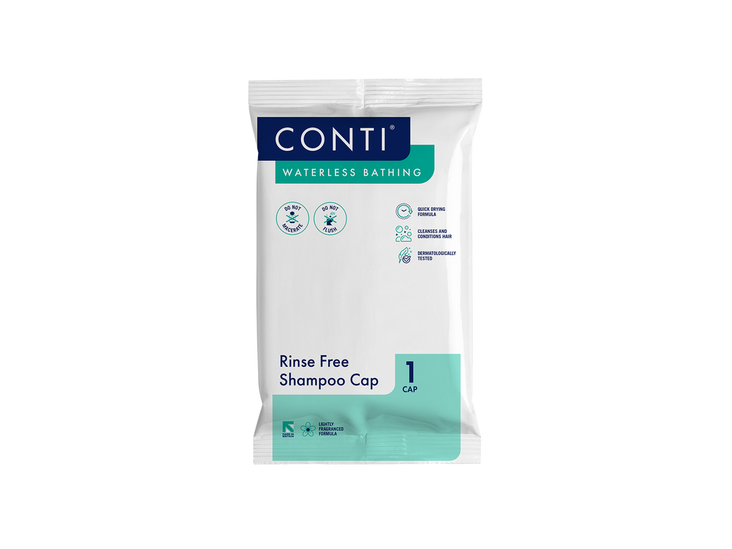 Conti Rinse Free Shampoo Cap kevyesti tuoksuva