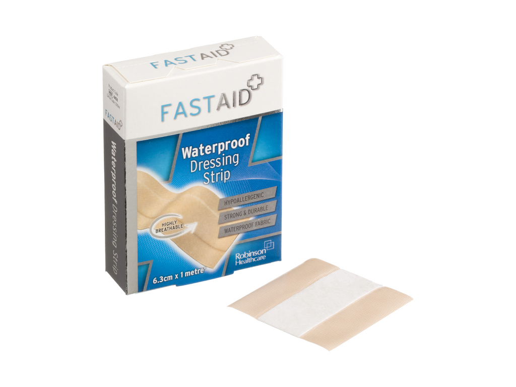 Vedenpitävä Fast Aid -sidosnauha 6,3 cm x 1 m