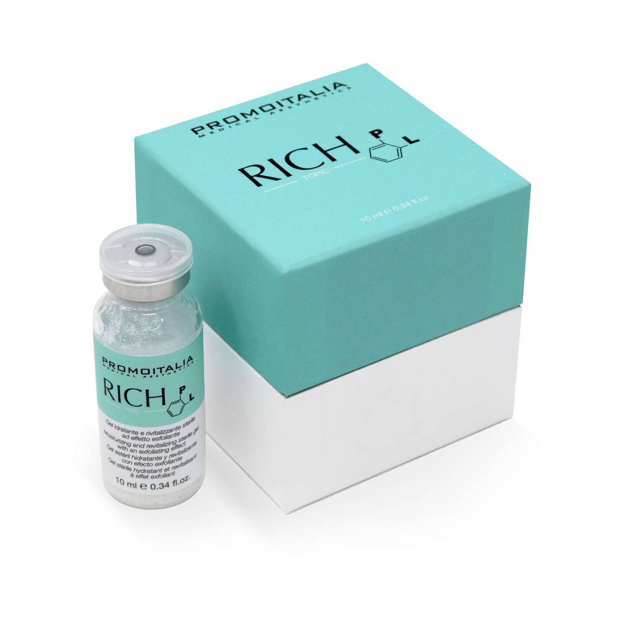 Rich PL 1 x 10 ml Promoitalia Hyaluroni- ja polylaktihappo